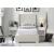 Royce Linen Fabric Twin Size Bed