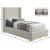 Royce Linen Fabric Twin Size Bed