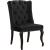 Suri Velvet Dining Chair with Espresso Wood Legs