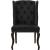 Suri Velvet Dining Chair with Espresso Wood Legs