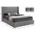 Royce Linen Fabric Full Size Bed