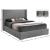 Royce Linen Fabric King Size Bed