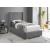 Royce Linen Fabric Twin Size Bed