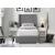 Royce Linen Fabric Twin Size Bed