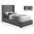 Royce Linen Fabric Twin Size Bed