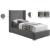 Royce Linen Fabric Twin Size Bed