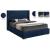 Royce Linen Fabric Bed