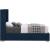 Royce Linen Fabric Twin Size Bed