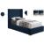 Royce Linen Fabric Twin Size Bed
