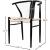 Beck Dining Chair with Metal Legs & Frame