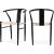 Beck Dining Chair with Metal Legs & Frame