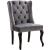 Suri Velvet Dining Chair with Espresso Wood Legs