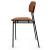 Fifties Upholstery/Metal Dining Chair