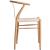 Beck Dining Chair with Matte Black Metal Legs & Frame