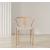 Beck Dining Chair with Metal Legs & Frame