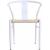Beck Dining Chair with Matte Black Metal Legs & Frame