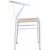 Beck Dining Chair with Matte Black Metal Legs & Frame