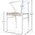Beck Dining Chair with Metal Legs & Frame