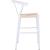 Beck Rope Stool with Metal Legs