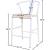 Beck Rope Stool with Metal Legs