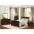 Abbeville Wood/Wood Veneer Sleigh Bed