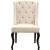 Suri Velvet Dining Chair with Espresso Wood Legs