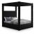 Royal Velvet Canopy Bed