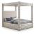Royal Velvet Queen Size Canopy Bed