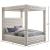 Royal Velvet Queen Size Canopy Bed