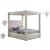 Royal Velvet Canopy Bed