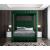 Royal Velvet Canopy Bed