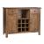 Carolina Crossing Wood Server with Wine Storage