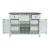Carolina Crossing Extendable Dining Set | White & Honey