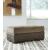 Alesbury Polyester/Faux Leather Ottoman