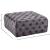 Ariel Velvet Ottoman/Bench