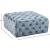 Ariel Velvet Ottoman/Bench