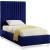 Candace Velvet Twin Size Bed
