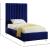 Candace Velvet Twin Size Bed