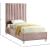 Candace Velvet Twin Size Bed