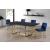 Heidi Velvet Dining Chair with Polished Metal Frame