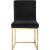 Giselle Velvet Dining Chair with Metal Frame