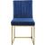 Giselle Velvet Dining Chair with Metal Frame