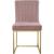 Giselle Velvet Dining Chair with Metal Frame