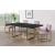 Giselle Velvet Dining Chair with Polished Gold Metal Frame