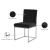 Giselle Velvet Dining Chair with Metal Frame