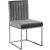 Giselle Velvet Dining Chair with Metal Frame