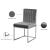 Giselle Velvet Dining Chair with Metal Frame