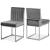Giselle Velvet Dining Chair with Metal Frame
