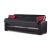 Bronx Bonded Leather Storage Sofabed