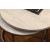 Modern Basics Round Travertine/Metal Nesting Cocktail Table Set